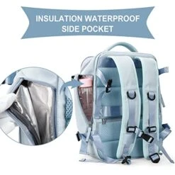 Large Travel Backpack Women, Carry On Backpack,Hiking Backpack Waterproof Outdoor Sports Rucksack Casual Daypack School Bag Fit 14 Inch Laptop With USB Charging Port Shoes Compartment -Vera Bradley Shop 511NEbDZxJL