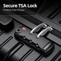 BEOW Expandable Luggage Sets Clearance 3 Piece Hardshell Lightweight PC+ABS Suitcase Spinner Wheels TSA Lock Black 13 BEOW Expandable Luggage Sets Clearance 3 Piece Hardshell Lightweight PC+ABS Suitcase Spinner Wheels TSA Lock Black -Vera Bradley Shop 512gG9 fw5L