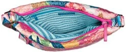 Vera Bradley Iconic Triple Zip Hipster Crossbody, Signature Cotton, Superbloom -Vera Bradley Shop 512m91lshlL