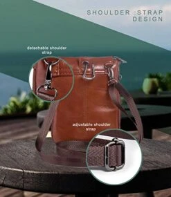 Hengwin Crossbody Shoulder Bag Men Purse Leather Phone Holster IPhone Pouch Case -Vera Bradley Shop 512ts6mawVL