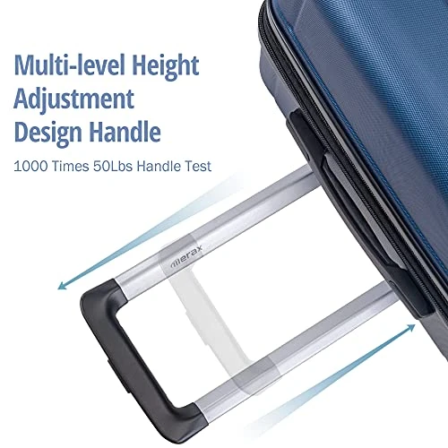 Merax Luggage Set Expandable 3 Piece Sets With TSA Lock, Lightweight Hardside Luggage With Spinner Wheels 7 Merax Luggage Set Expandable 3 Piece Sets With TSA Lock, Lightweight Hardside Luggage With Spinner Wheels - Image 5