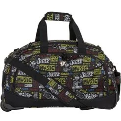 CALPAK Plato Music Man 21-inch Carry-on Rolling Upright Duffel Bag -Vera Bradley Shop 513bMNvz6PL