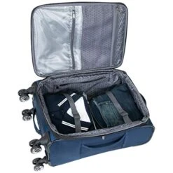 Kenneth Cole Reaction Rugged Roamer Luggage Collection Lightweight Softside Expandable 8-Wheel Spinner Travel Suitcase Bag, Navy, 2-Piece (20" Carry-On / 28" Check Size) -Vera Bradley Shop 513x04S7u6L 857b18ae d7f4 4f52 bd85 61efd591048c