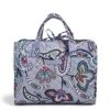 Vera Bradley Women's Signature Cotton Hanging Travel Organizer, Makani Paisley, One Size -Vera Bradley Shop 514RJc2i2OL