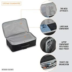 Briggs & Riley Baseline-Convertible Duffel Backpack, Black, One Size -Vera Bradley Shop 514h FAbbXL