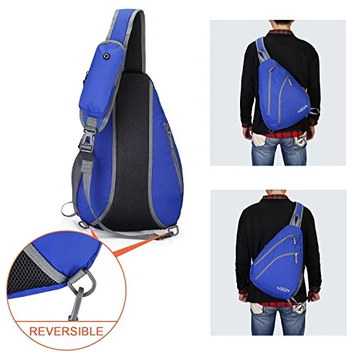 G4Free Lightweight Packable Sling Shoulder Backpack Small Chest Crossbody Bag Rusksack Hiking 11 G4Free Lightweight Packable Sling Shoulder Backpack Small Chest Crossbody Bag Rusksack Hiking - Image 9