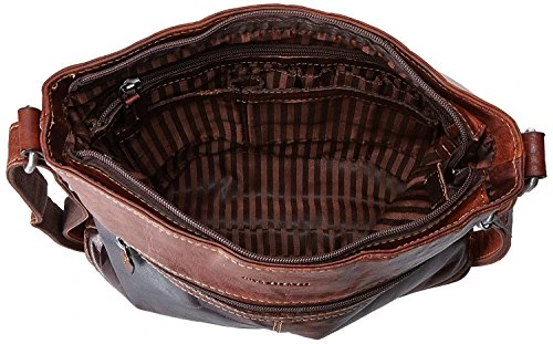 Jack Georges Mens Voyager Crossbody Bag In Brown 8 Jack Georges Mens Voyager Crossbody Bag In Brown - Image 6