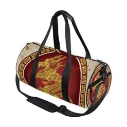 OuLian Duffel Bag Chinese Zodiac Symbols Women Garment Gym Tote Bag Best Sports Bag For Boys -Vera Bradley Shop 515E2GfOzQL