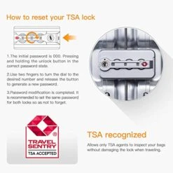 Bamboo Wolf 20-inch Aluminum-Magnesium Alloy Carry-on Hardside Suitcase Hard Shell Luggage, Built-In TSA Lock, Zipperless Fashion With Spinner Wheels For Travel / Business, Silver 13 Bamboo Wolf 20-inch Aluminum-Magnesium Alloy Carry-on Hardside Suitcase Hard Shell Luggage, Built-In TSA Lock, Zipperless Fashion With Spinner Wheels For Travel / Business, Silver -Vera Bradley Shop 515Yxk4kw9L 6262e4ef 67c1 4814 8f8f 160564c674a9