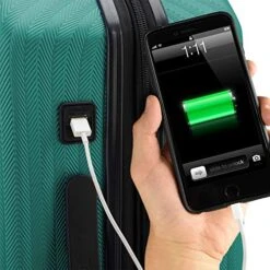 Traveler's Choice Dana Point Hardside Expandable Luggage Set, Spruce, 2-Piece -Vera Bradley Shop 515kB1TBZEL