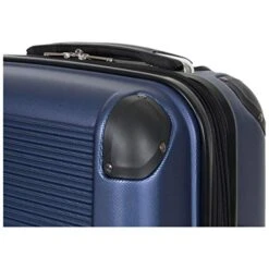 Ben Sherman 181037 Norwich Collection Lightweight Hardside PET Expandable 8-Wheel Spinner Luggage, Indigo, 28-Inch Checked 14 Ben Sherman 181037 Norwich Collection Lightweight Hardside PET Expandable 8-Wheel Spinner Luggage, Indigo, 28-Inch Checked -Vera Bradley Shop 515wbIlriAL