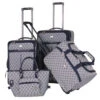 American Flyer Luggage Signature 4 Piece Set, Navy, One Size -Vera Bradley Shop 515x4hYjM4L