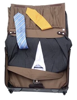 Piel Leather Traveler Garment Bag On Wheels In Saddle -Vera Bradley Shop 516K4Cjz1DL