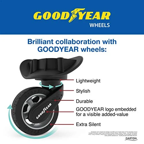 Regent Square Travel - 3 Piece Luggage Sets With Build-In TSA Lock And Spinner Goodyear Wheels – Mangusta, Hard Case (Asphalt) 9 Regent Square Travel - 3 Piece Luggage Sets With Build-In TSA Lock And Spinner Goodyear Wheels – Mangusta, Hard Case (Asphalt) - Image 7