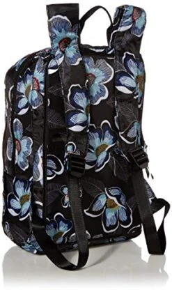 Vera Bradley Packable Backpack, Blooms Shower Black 13 Vera Bradley Packable Backpack, Blooms Shower Black -Vera Bradley Shop 516OxVDTjbL