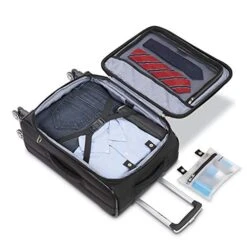 Samsonite Ascella X Softside Expandable Luggage With Spinner Wheels, Black, Carry-On 20-Inch 14 Samsonite Ascella X Softside Expandable Luggage With Spinner Wheels, Black, Carry-On 20-Inch -Vera Bradley Shop 516ssF4mxdL