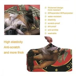 WONDERTIFY Bulldog Travel Suitcase Protector United States Semper Fidelis Elastic Washable Luggage Cover With Concealed Zipper Red Fits 29-32 Inch -Vera Bradley Shop 5177gAzXPBL