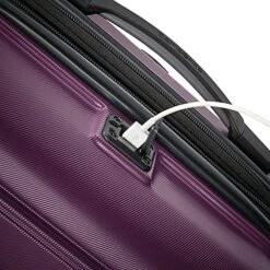 Samsonite Omni 2 Hardside Expandable Luggage With Spinner Wheels, Purple, Carry-On 20-Inch 13 Samsonite Omni 2 Hardside Expandable Luggage With Spinner Wheels, Purple, Carry-On 20-Inch -Vera Bradley Shop 517GljxMMRL