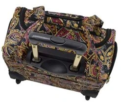 London Fog Cranford 15" Under The Seat Bag, Black Gold Plum Paisley -Vera Bradley Shop 517QbCfCbkL 92d4451f 2177 4e81 985c 21a81e707571