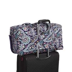 Vera Bradley Women's Cotton Lay Flat Travel Duffle Bag, French Paisley, One Size 10 Vera Bradley Women's Cotton Lay Flat Travel Duffle Bag, French Paisley, One Size -Vera Bradley Shop 518FgtoqKPL
