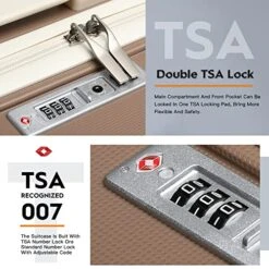 Joyway 20" Carry-On Suitcases & 14" Cosmetic Bag & 7" Small Bag, Lightweight Polypropylene Carrying Case With TSA Lock, Rigid Luggage With Swivel Wheels (Chocolate Color, 20in Carry-On) 12 Joyway 20" Carry-On Suitcases & 14" Cosmetic Bag & 7" Small Bag, Lightweight Polypropylene Carrying Case With TSA Lock, Rigid Luggage With Swivel Wheels (Chocolate Color, 20in Carry-On) -Vera Bradley Shop 518h0OjZ3ZL