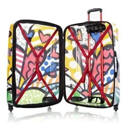Heys Britto 3pc Spinner Luggage Set (Transparent New Day) -Vera Bradley Shop 518hSlxxWDL 4402c116 033b 4e12 9701 06c976906beb