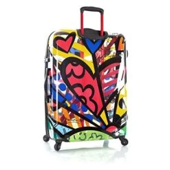 Heys Britto 30" Spinner Luggage Transparent (Transparent New Day) -Vera Bradley Shop 518mz MQgaL