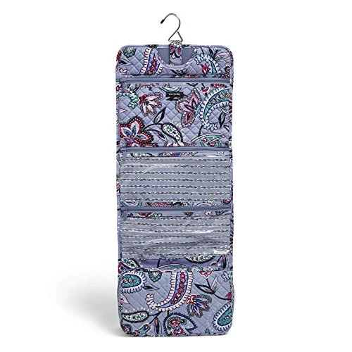 Vera Bradley Women's Signature Cotton Hanging Travel Organizer, Makani Paisley, One Size 5 Vera Bradley Women's Signature Cotton Hanging Travel Organizer, Makani Paisley, One Size - Image 3