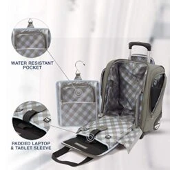 Travelpro Luggage Maxlite 5 15" Lightweight Carry-on Rolling Under Seat Bag, Slate Green 11 Travelpro Luggage Maxlite 5 15" Lightweight Carry-on Rolling Under Seat Bag, Slate Green -Vera Bradley Shop 519eQREv0bL