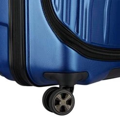 DELSEY Paris 40207982002 Cruise Lite Hardside 2.0 Expandable Luggage, Spinner Wheels, Blue, Checked-Medium 25 Inch -Vera Bradley Shop 51ARo5rdXmL