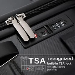 Coolife Luggage Expandable(only 28") Suitcase PC+ABS Spinner Built-In TSA Lock 20in 24in 28in Carry On (white, S(20in_carry On)) -Vera Bradley Shop 51Aq1xlm fL eb28bd6b 9b99 44a2 9292 2f975a342efe