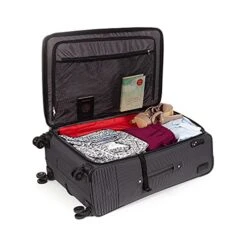 Cloe Checked Large 28 Inch Luggage With 360º-spinner Wheels In Black Color 19 Cloe Checked Large 28 Inch Luggage With 360º-spinner Wheels In Black Color -Vera Bradley Shop 51C49bu7EVS