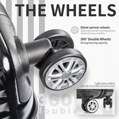 COOLIFE Luggage Expandable Suitcase PC+ABS 3 Piece Set With TSA Lock Spinner Carry On 20in24in28in (Wine Red, 3 Piece Set) -Vera Bradley Shop 51CCG0fsBaL a0f8f196 8895 471f a20f 89e5000b7502