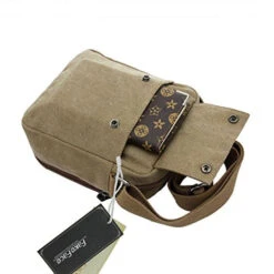 FakeFace Mens Retro Vintage Leisure Outdoor Canvas Messenger Crossbody Everyday Satchel Shoulder 16 FakeFace Mens Retro Vintage Leisure Outdoor Canvas Messenger Crossbody Everyday Satchel Shoulder -Vera Bradley Shop 51CHIpSm5uL