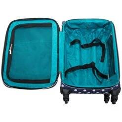 Heritage Travelware Albany Park 16" 600d Polka Dot Polyester 2-Wheel Underseater Carry-on 19 Heritage Travelware Albany Park 16" 600d Polka Dot Polyester 2-Wheel Underseater Carry-on -Vera Bradley Shop 51CeOta74HL