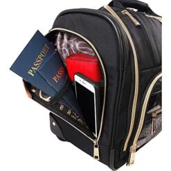 BEBE Women's Evans Wheeled Under The Seat Carry On Bag, Black Croc 14 BEBE Women's Evans Wheeled Under The Seat Carry On Bag, Black Croc -Vera Bradley Shop 51CoxwMIaOL