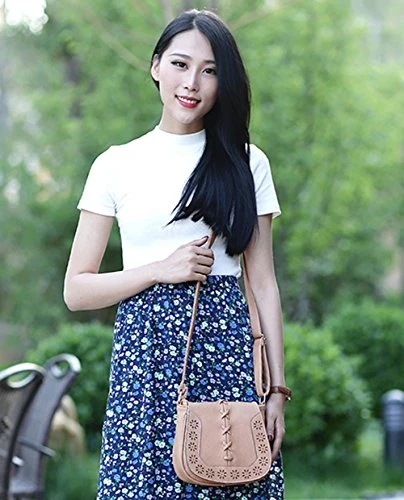 Bibitime Vintage Bohemian Hollow Flower Design Messenger Bag For Women Cross Body Bags For Travel 6 Bibitime Vintage Bohemian Hollow Flower Design Messenger Bag For Women Cross Body Bags For Travel - Image 4