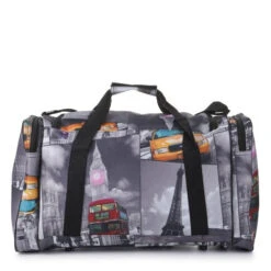 Carry On Lightweight Hand Luggage Flight Holdall Duffel Sports Gym Bag -Vera Bradley Shop 51DLKesdFWL