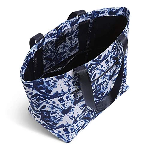 Vera Bradley Recycled Lighten Up Reactive Drawstring Family Tote Bag, Island Tie-Dye 4 Vera Bradley Recycled Lighten Up Reactive Drawstring Family Tote Bag, Island Tie-Dye - Image 2