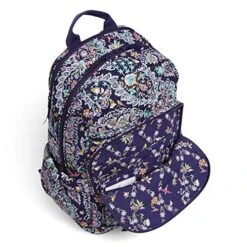 Vera Bradley Women's Signature Cotton Campus Backpack, French Paisley, One Size 13 Vera Bradley Women's Signature Cotton Campus Backpack, French Paisley, One Size -Vera Bradley Shop 51EQPqS2ApL