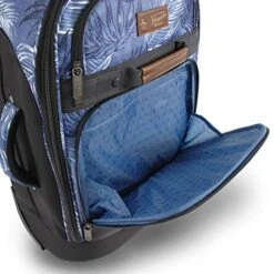 ORIGINAL PENGUIN Luggage 21" Rolling Duffel Bag, Blue Palm Tree, One Size 13 ORIGINAL PENGUIN Luggage 21" Rolling Duffel Bag, Blue Palm Tree, One Size -Vera Bradley Shop 51EWHhUUqRL