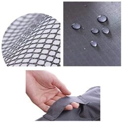 6 Set Packing Cubes Travel Luggage Organizer Waterproof Mesh Lightweight Suitcase Storage Bag Clothing Laundry Bag Shoe Bag (Grey) -Vera Bradley Shop 51EaZTvmuZL