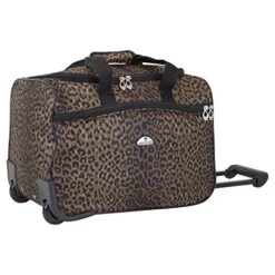 American Flyer Animal Print 5-Piece Spinner Luggage Set, Leopard Black -Vera Bradley Shop 51Eg5wCcpZL