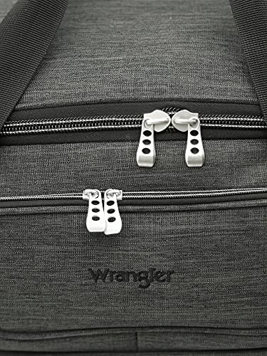 Travelers Club 30" Travel Rolling Duffel Bag, Grey, Inch 5 Travelers Club 30" Travel Rolling Duffel Bag, Grey, Inch - Image 3