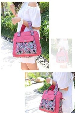 BIBITIME Bohemian Crossbody Bag For Women Handbag Floral Tote Hobo Shoulder Bag Messenger Bag Cross 17 BIBITIME Bohemian Crossbody Bag For Women Handbag Floral Tote Hobo Shoulder Bag Messenger Bag Cross -Vera Bradley Shop 51EsMme6buL