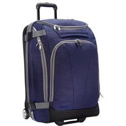 EBags TLS Mother Lode Junior 25" Rolling Duffel Bag Luggage - (Brushed Indigo)