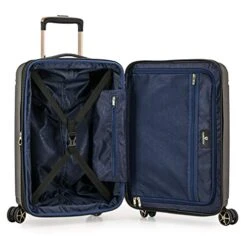 Traveler's Choice New London II Hardside Expandable Spinner Luggage, Gray, Carry-on 22-Inch 13 Traveler's Choice New London II Hardside Expandable Spinner Luggage, Gray, Carry-on 22-Inch -Vera Bradley Shop 51FMybkXTVL