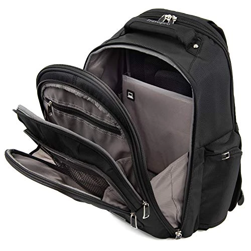 Travelpro Luggage Maxlite 5 17.5" Lightweight Under Seat Laptop Backpack, Black, One Size 8 Travelpro Luggage Maxlite 5 17.5" Lightweight Under Seat Laptop Backpack, Black, One Size - Image 6