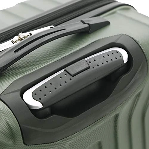 Wrangler Auburn Hills Hardside Spinner Luggage, Thyme Green, Carry-On 20-Inch 6 Wrangler Auburn Hills Hardside Spinner Luggage, Thyme Green, Carry-On 20-Inch - Image 4