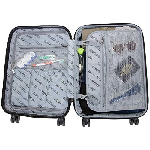 Kenneth Cole Reaction Renegade 3-Piece Luggage Expandable 8-Wheel Spinner Lightweight Hardside Travel Suitcase Set, Champagne, (20"/24"/28") 9 Kenneth Cole Reaction Renegade 3-Piece Luggage Expandable 8-Wheel Spinner Lightweight Hardside Travel Suitcase Set, Champagne, (20"/24"/28") - Image 7